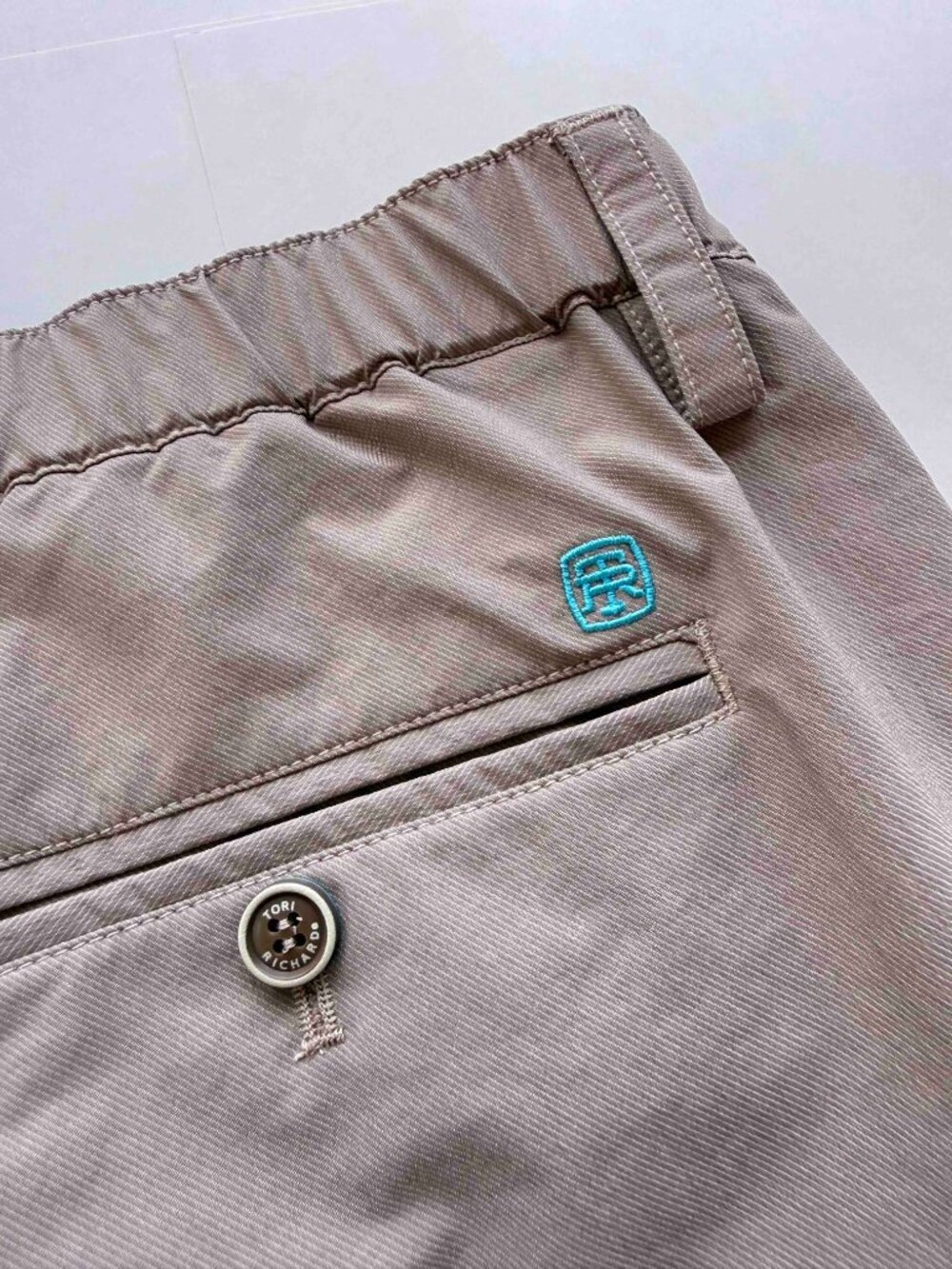 TORI RICHARD R & R Shorts Men's Size 42 Taupe - Picture 10 of 11